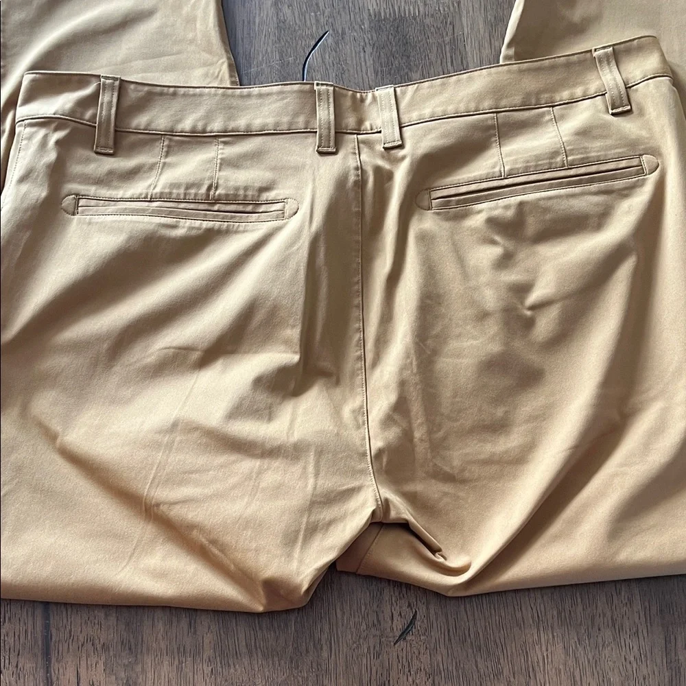 Men's Tan/Gold Rhône commuter Pants 35 x 32 - Picture 5 of 6